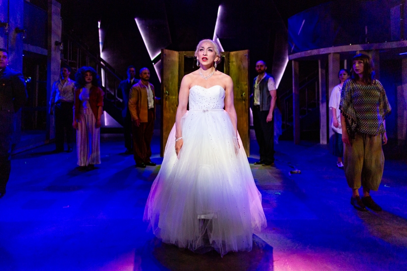 FRAN TAPIA STARS AS EVA PERÓN IN 'MUMMY IN THE CLOSET:EVITA'S RETURN' at Teatro GALA, Washington DC  Image