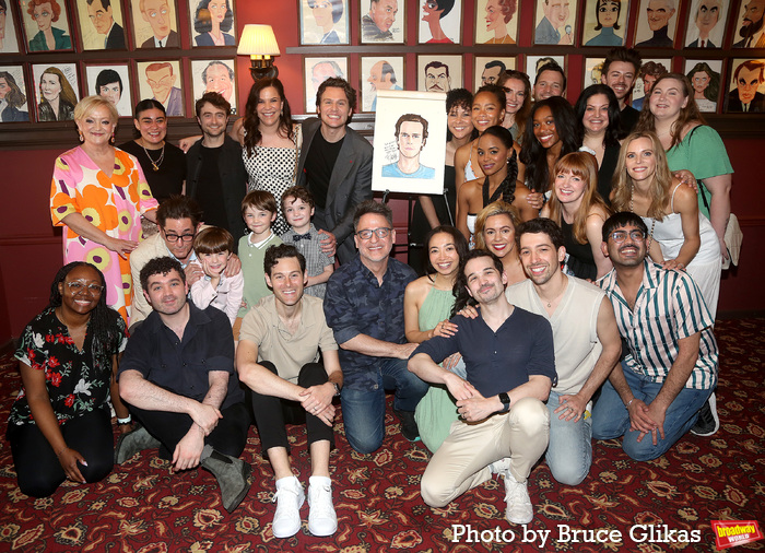 Photos: Jonathan Groff and Friends Celebrate New Sardi's Caricature Image