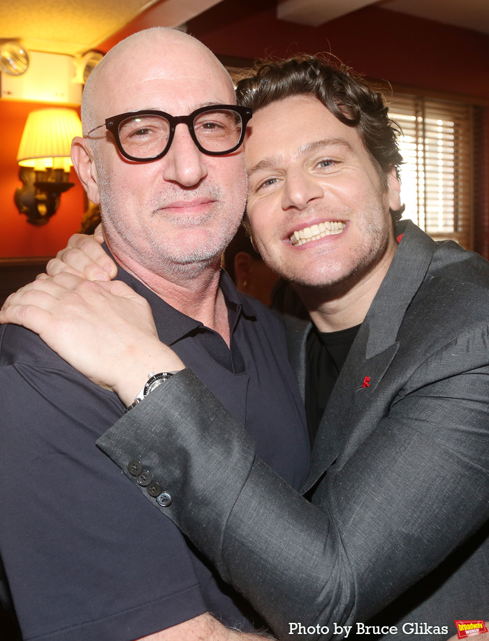 Photos: Jonathan Groff and Friends Celebrate New Sardi's Caricature Image
