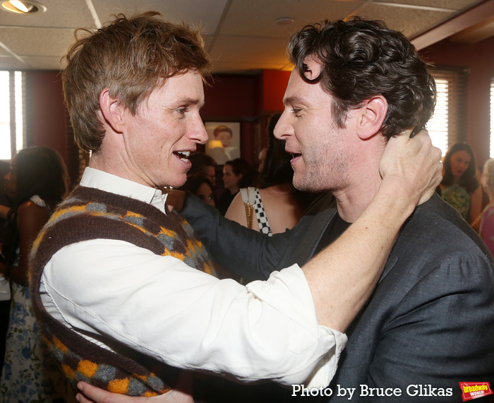 Photos: Jonathan Groff and Friends Celebrate New Sardi's Caricature Image