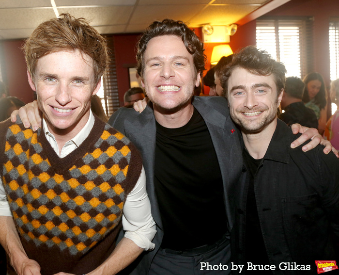 Photos: Jonathan Groff and Friends Celebrate New Sardi's Caricature Image