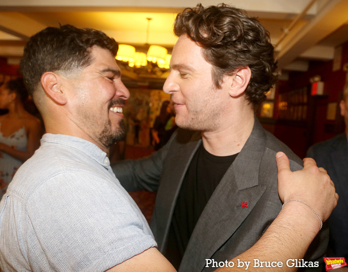 Photos: Jonathan Groff and Friends Celebrate New Sardi's Caricature Image