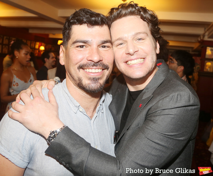 Photos: Jonathan Groff and Friends Celebrate New Sardi's Caricature Image