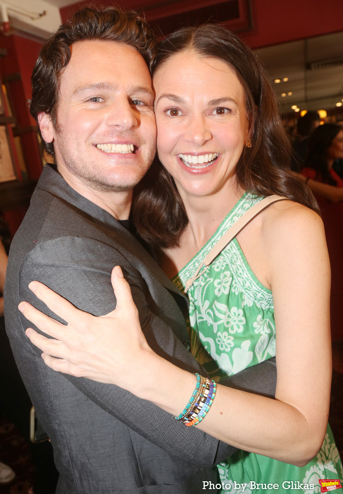 Photos: Jonathan Groff and Friends Celebrate New Sardi's Caricature Image