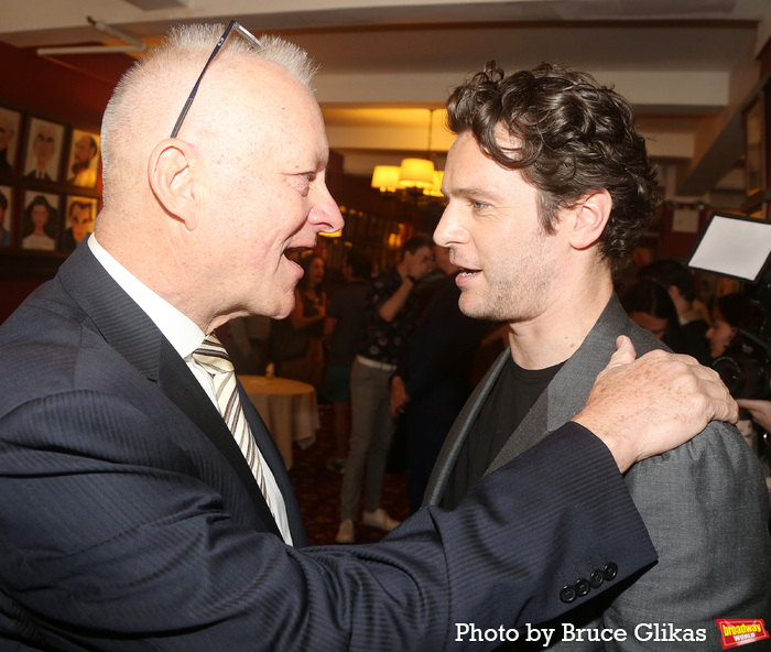 Photos: Jonathan Groff and Friends Celebrate New Sardi's Caricature Image