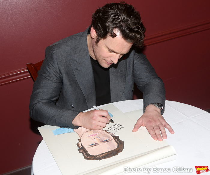 Photos: Jonathan Groff and Friends Celebrate New Sardi's Caricature Image