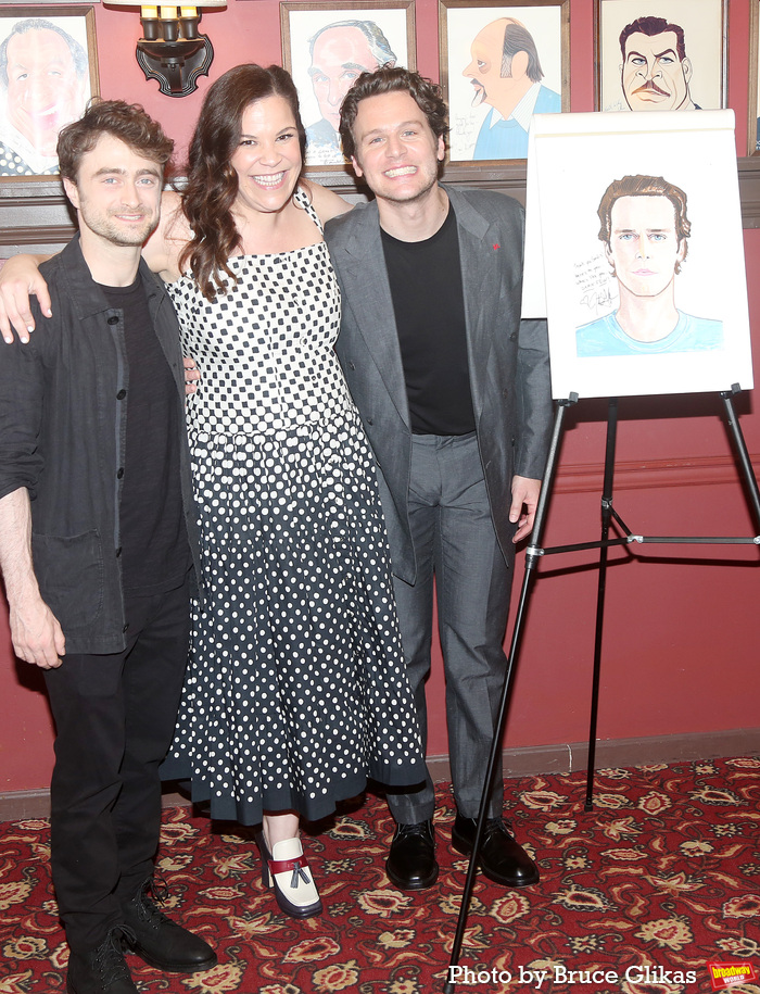 Photos: Jonathan Groff and Friends Celebrate New Sardi's Caricature Image