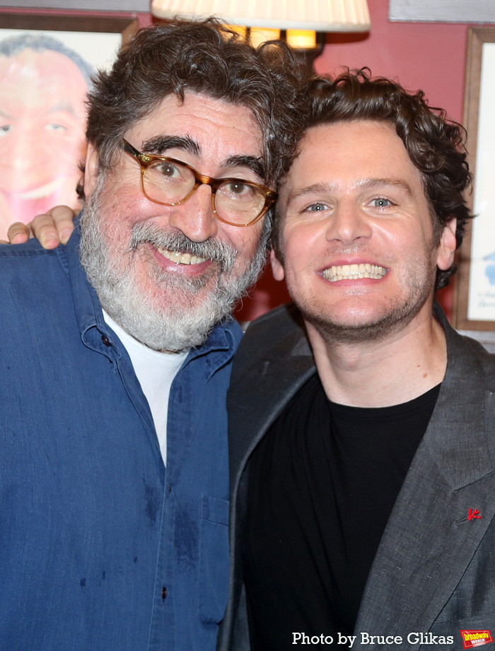 Photos: Jonathan Groff and Friends Celebrate New Sardi's Caricature Image