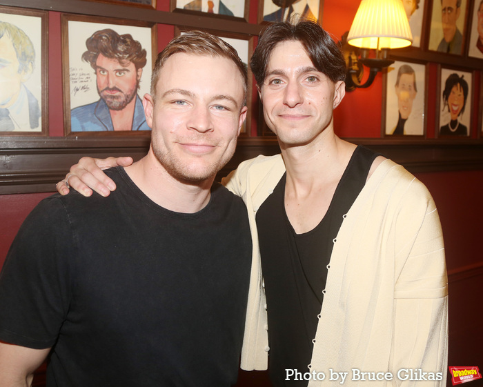 Photos: Jonathan Groff and Friends Celebrate New Sardi's Caricature Image