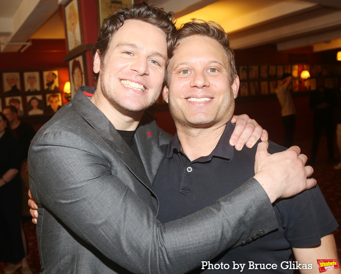 Photos: Jonathan Groff and Friends Celebrate New Sardi's Caricature Image