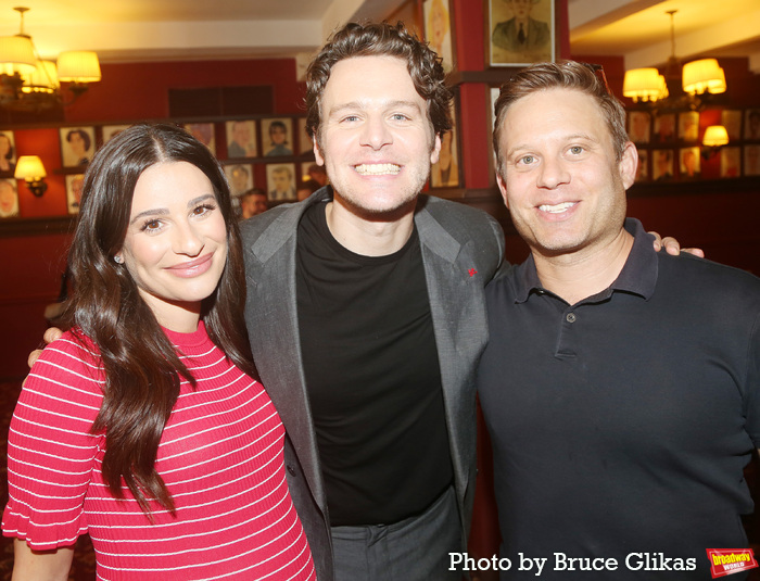Photos: Jonathan Groff and Friends Celebrate New Sardi's Caricature Image