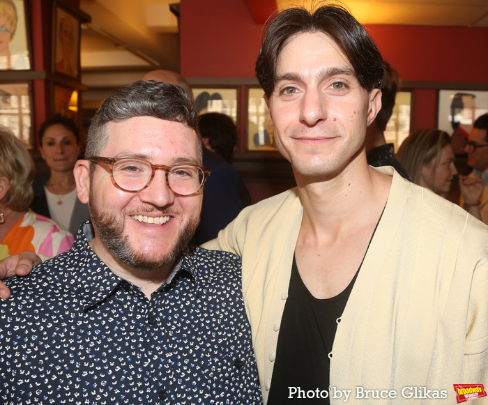 Photos: Jonathan Groff and Friends Celebrate New Sardi's Caricature Image