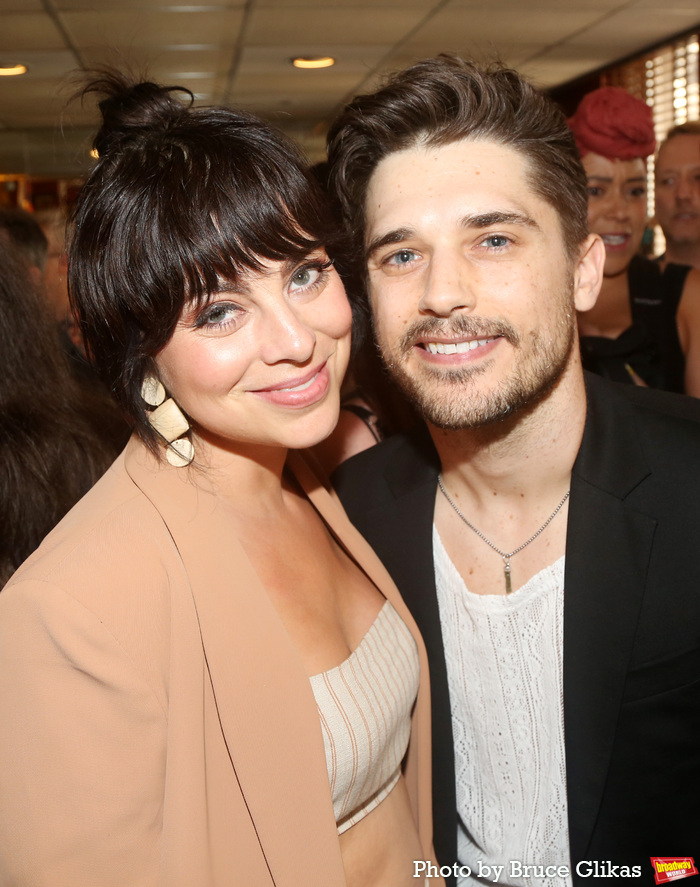 Krysta Rodriguez and Andy Mientus  Photo