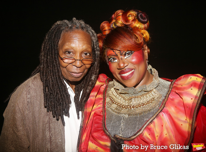 Melody A. Betts and Whoopi Goldberg Photo