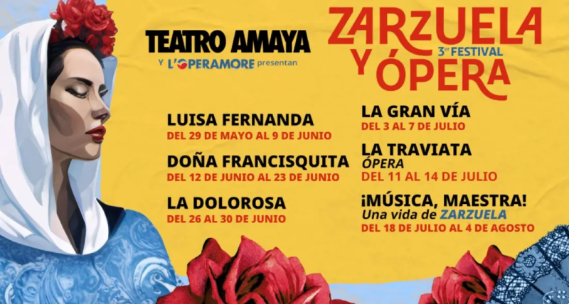 Arranca el Festival de Ópera y Zarzuela del Teatro Amaya y L'Operamore 