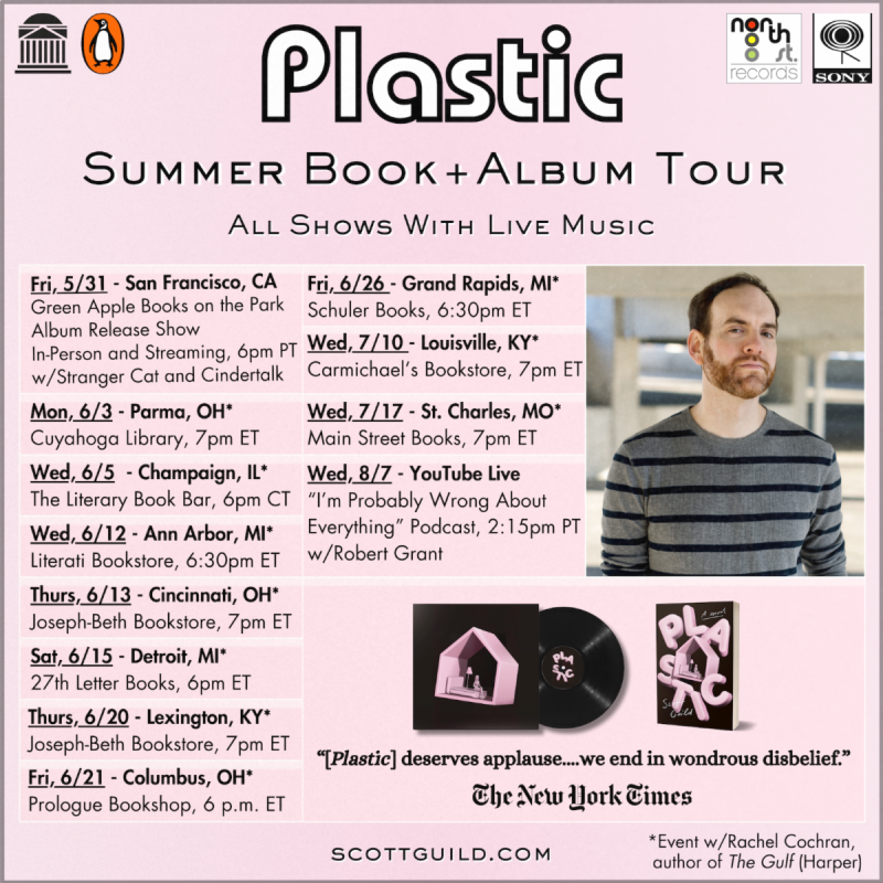 Scott Guild to Embark on Tour for Book/Music Project 'Plastic' 