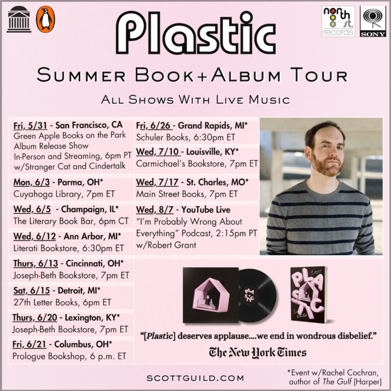 Scott Guild to Embark on Tour for Book/Music Project 'Plastic' Image