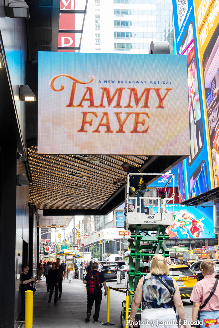 Up on the Marquee: TAMMY FAYE Image