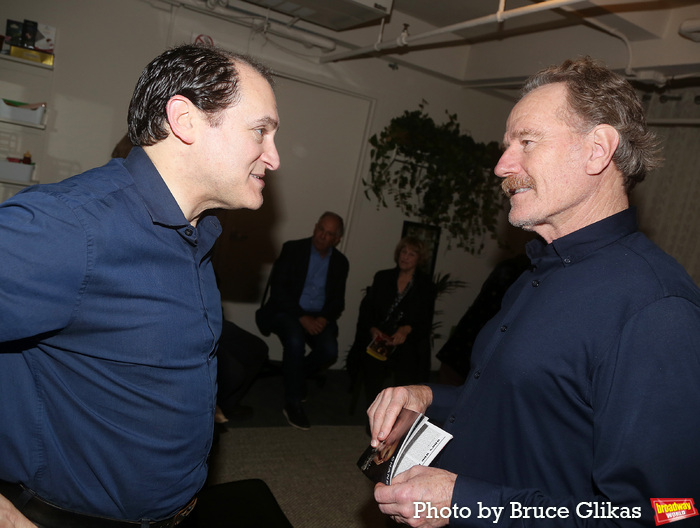 Photos: PATRIOTS On Broadway Welcomes Tony-Winner Bryan Cranston for A Backstage Visit Image