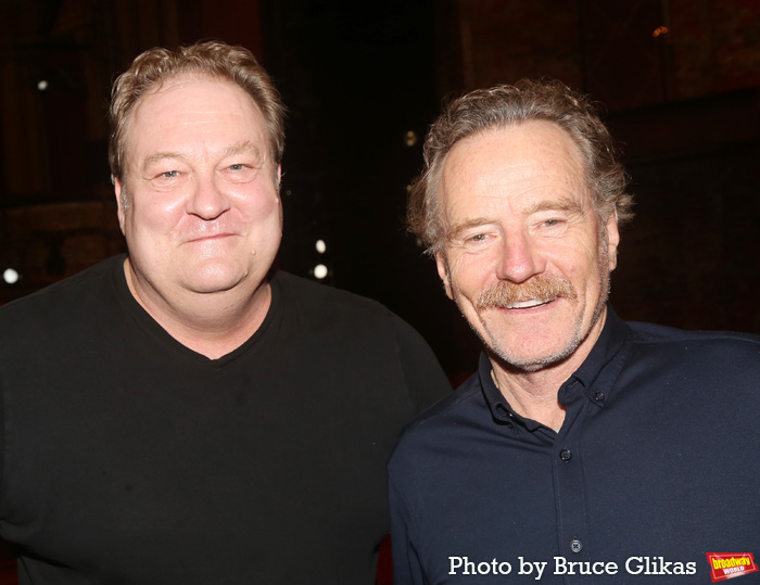 Photos: PATRIOTS On Broadway Welcomes Tony-Winner Bryan Cranston for A Backstage Visit Image