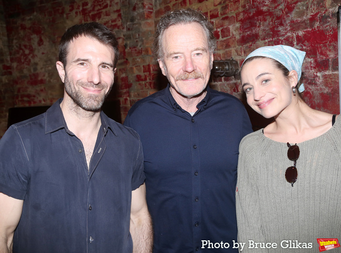 Photos: PATRIOTS On Broadway Welcomes Tony-Winner Bryan Cranston for A Backstage Visit Image