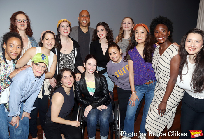 New Jersey Senator Cory Booker and The Cast of 