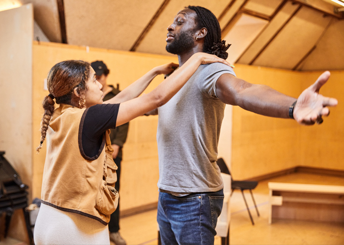 Photos: Inside Rehearsal For MY FATHER'S FABLE at the Bush Theatre Image