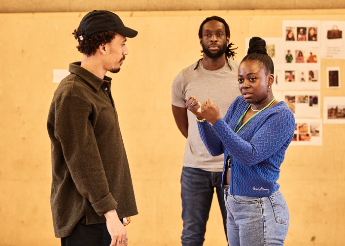 Photos: Inside Rehearsal For MY FATHER'S FABLE at the Bush Theatre Image