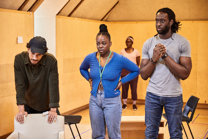 Photos: Inside Rehearsal For MY FATHER'S FABLE at the Bush Theatre Image