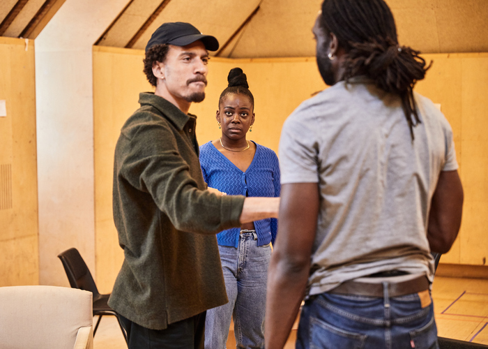 Photos: Inside Rehearsal For MY FATHER'S FABLE at the Bush Theatre Image