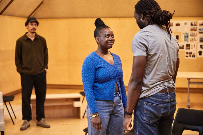 Photos: Inside Rehearsal For MY FATHER'S FABLE at the Bush Theatre Image