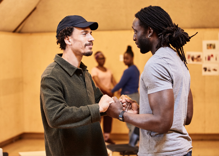 Photos: Inside Rehearsal For MY FATHER'S FABLE at the Bush Theatre Image