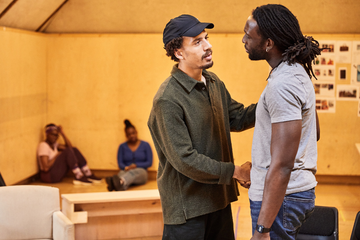 Photos: Inside Rehearsal For MY FATHER'S FABLE at the Bush Theatre Image