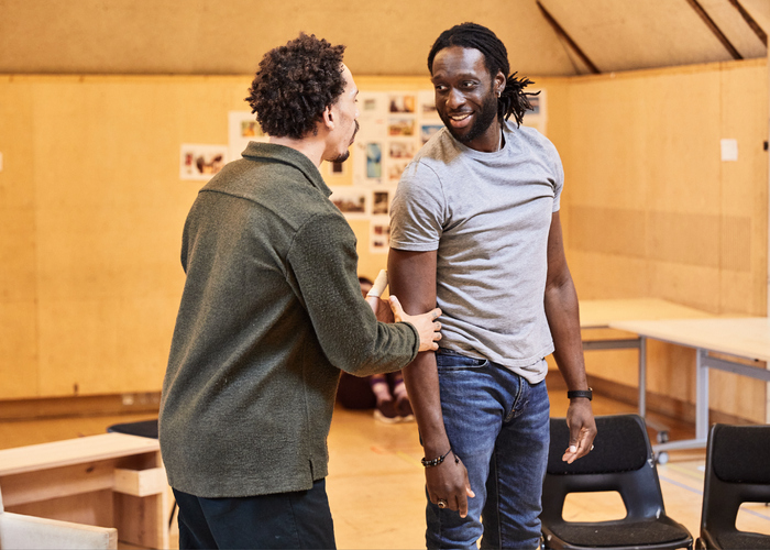 Photos: Inside Rehearsal For MY FATHER'S FABLE at the Bush Theatre 