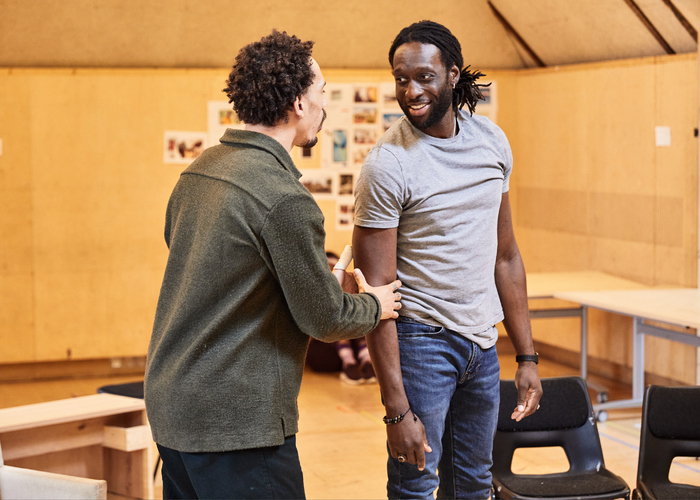 Photos: Inside Rehearsal For MY FATHER'S FABLE at the Bush Theatre Image