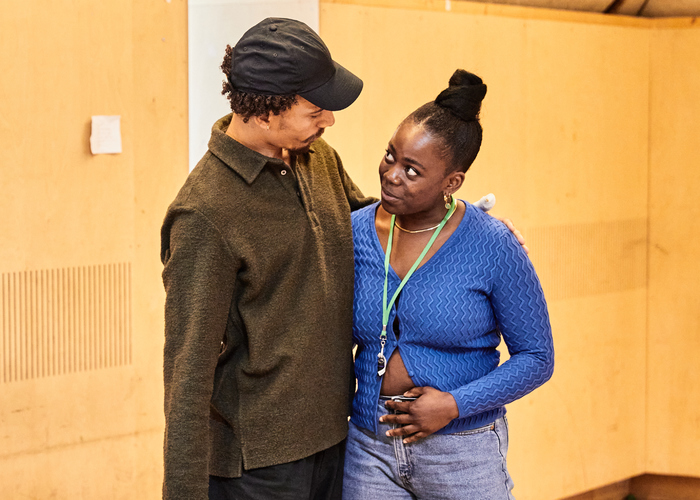 Photos: Inside Rehearsal For MY FATHER'S FABLE at the Bush Theatre Image