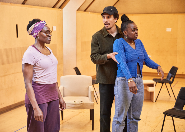 Photos: Inside Rehearsal For MY FATHER'S FABLE at the Bush Theatre Image
