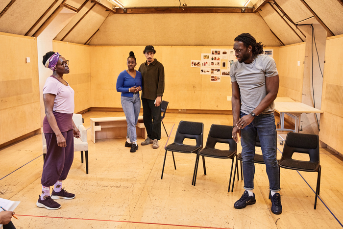 Photos: Inside Rehearsal For MY FATHER'S FABLE at the Bush Theatre Image