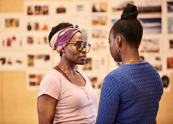 Photos: Inside Rehearsal For MY FATHER'S FABLE at the Bush Theatre Image