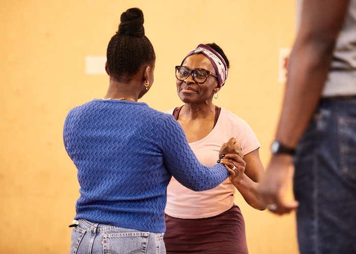 Photos: Inside Rehearsal For MY FATHER'S FABLE at the Bush Theatre Image