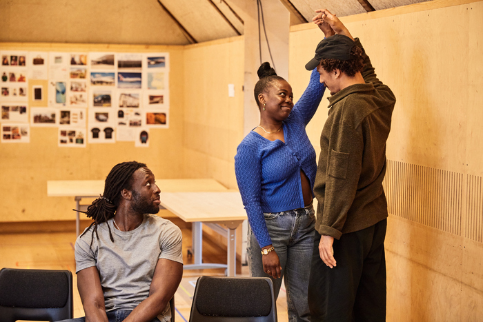 Photos: Inside Rehearsal For MY FATHER'S FABLE at the Bush Theatre Image
