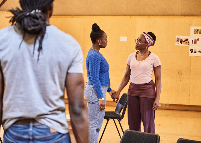 Photos: Inside Rehearsal For MY FATHER'S FABLE at the Bush Theatre Image