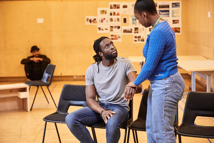 Photos: Inside Rehearsal For MY FATHER'S FABLE at the Bush Theatre Image