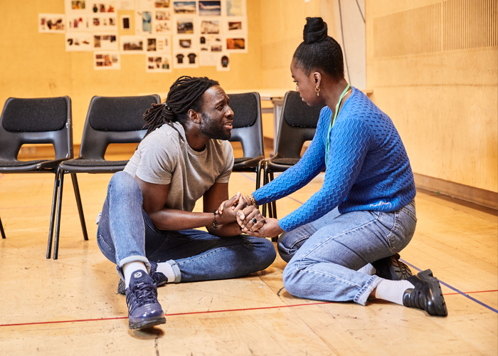 Photos: Inside Rehearsal For MY FATHER'S FABLE at the Bush Theatre Image