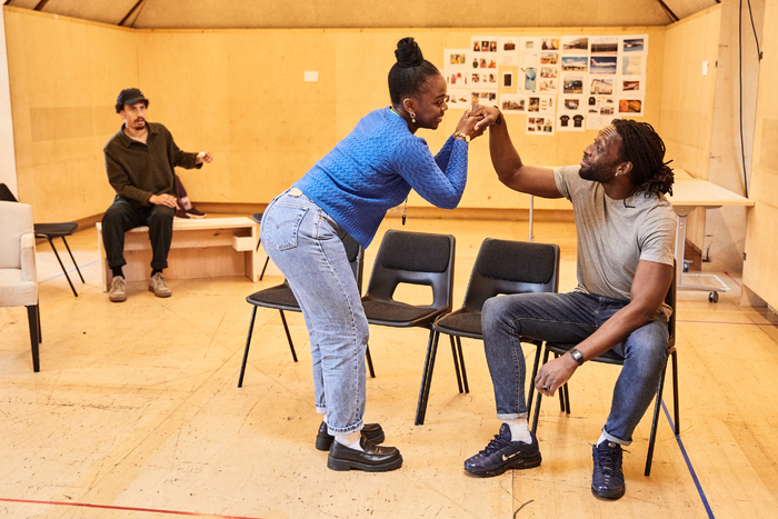 Photos: Inside Rehearsal For MY FATHER'S FABLE at the Bush Theatre Image