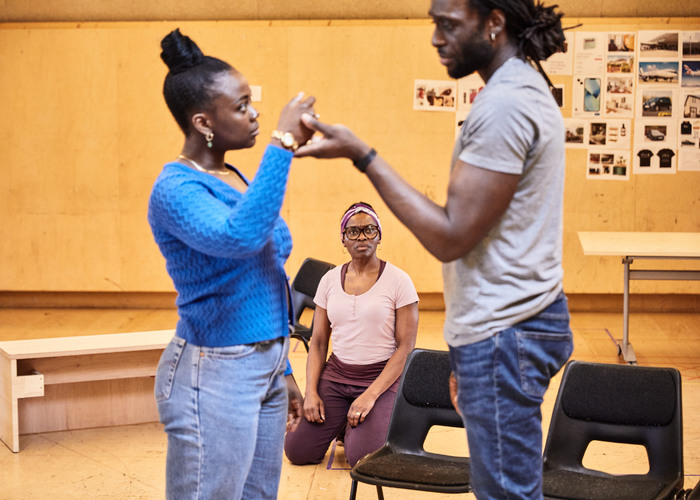 Photos: Inside Rehearsal For MY FATHER'S FABLE at the Bush Theatre Image