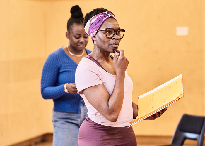 Photos: Inside Rehearsal For MY FATHER'S FABLE at the Bush Theatre Image