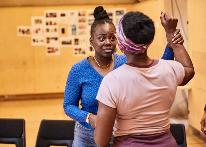 Photos: Inside Rehearsal For MY FATHER'S FABLE at the Bush Theatre Image