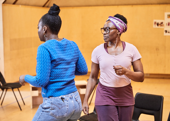 Photos: Inside Rehearsal For MY FATHER'S FABLE at the Bush Theatre Image