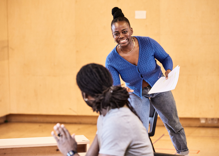 Photos: Inside Rehearsal For MY FATHER'S FABLE at the Bush Theatre Image